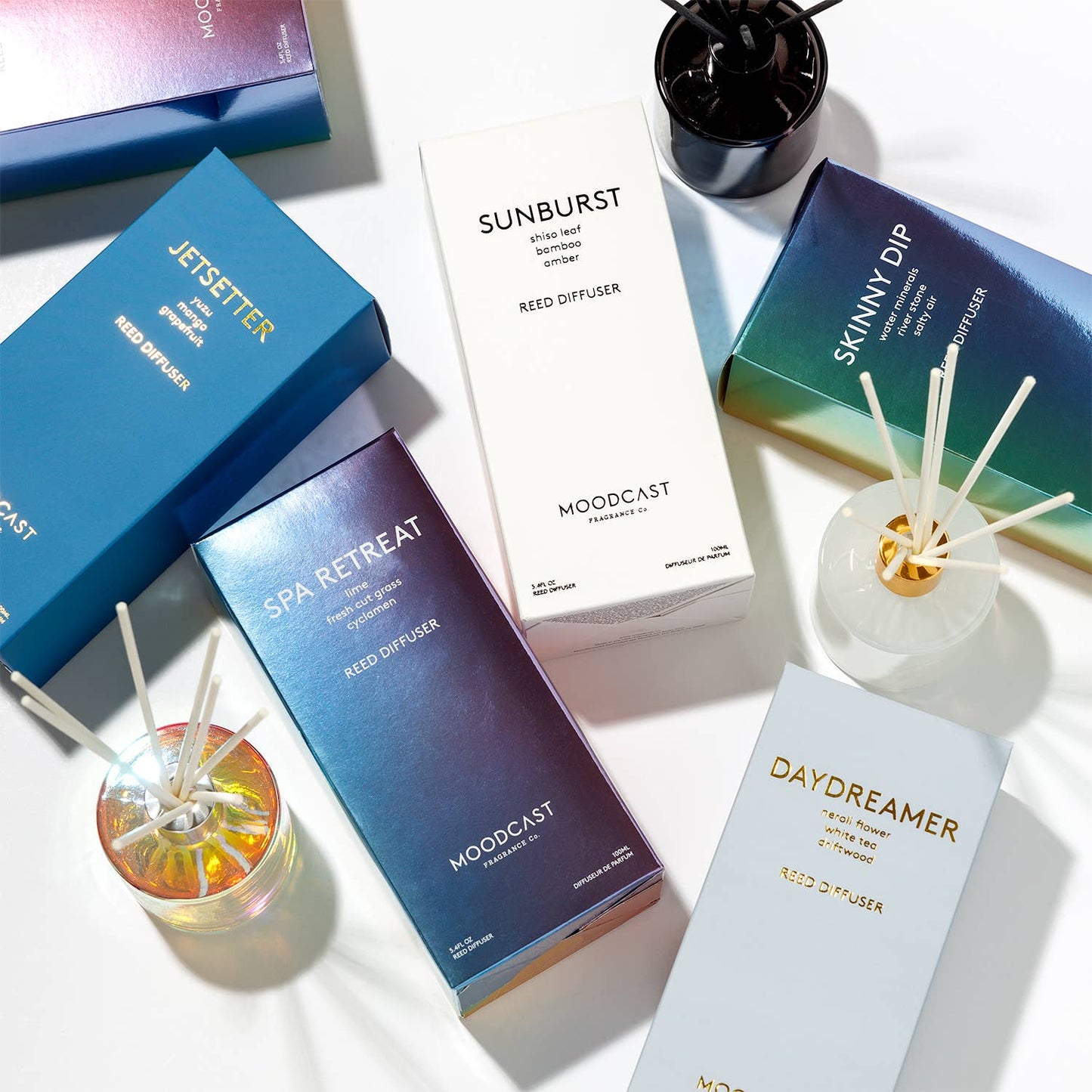 Reed Diffuser - Persona - Jetsetter - 3.4 oz Glass Jar