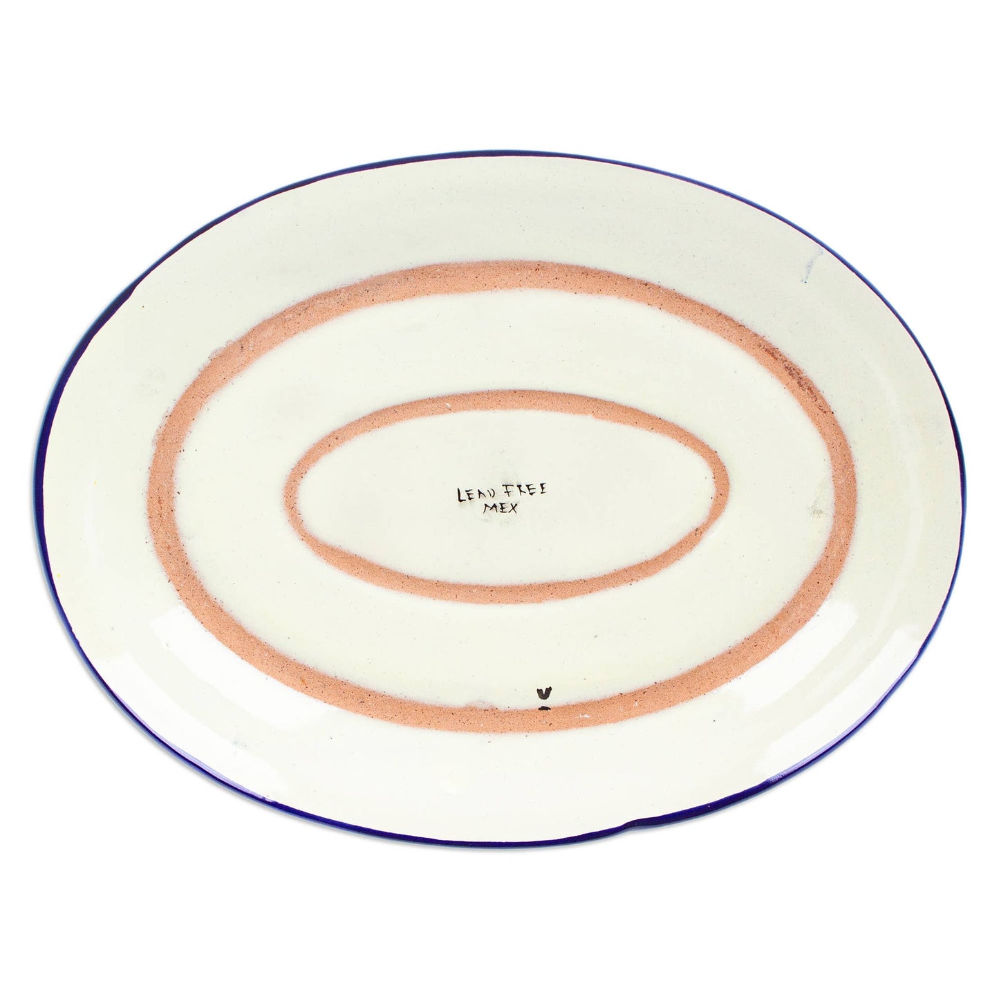 Yellow Blooms Ceramic Serving Plate