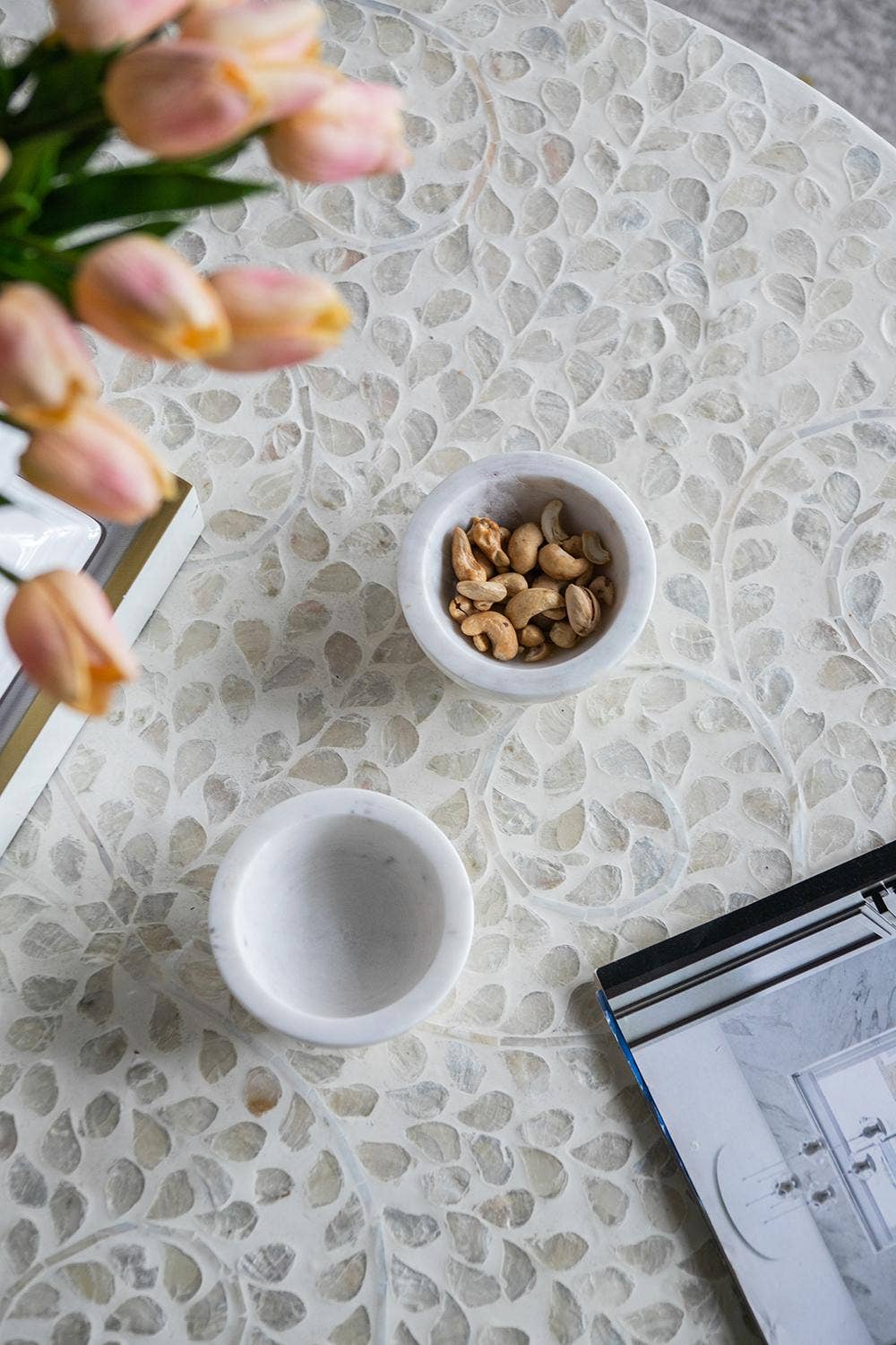 Set of /2 Marble Bowls