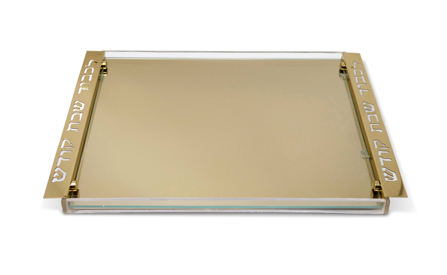 Acrylic Challah Tray With Imprinted Handles