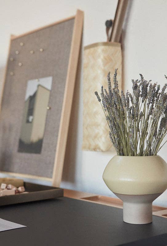 Hagi Vase - Dusty Lemonade