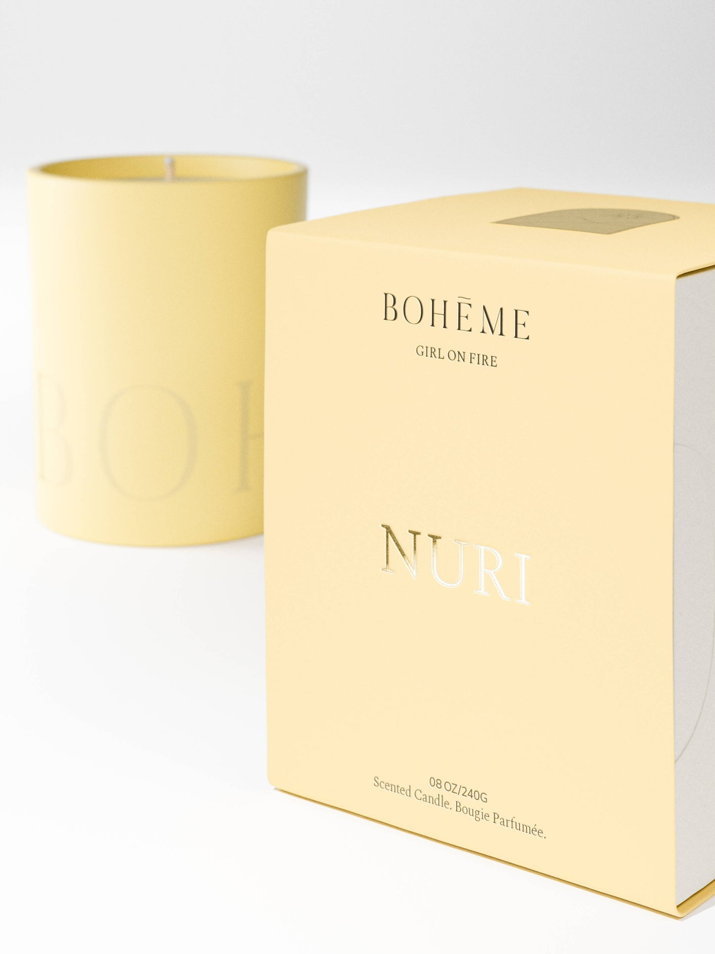 Nuri: Elegant Soy Blend Wax Scented Candle