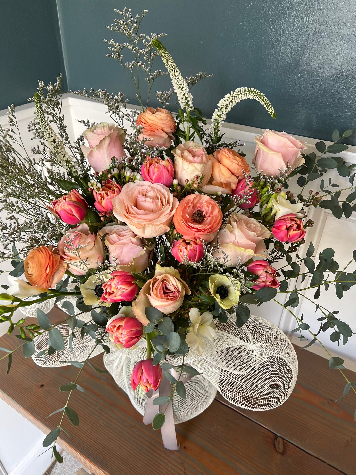 Holiday Arrangement in Vase: Grande