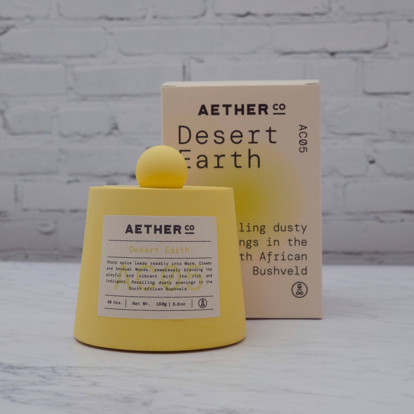 Desert Earth Candle 160g