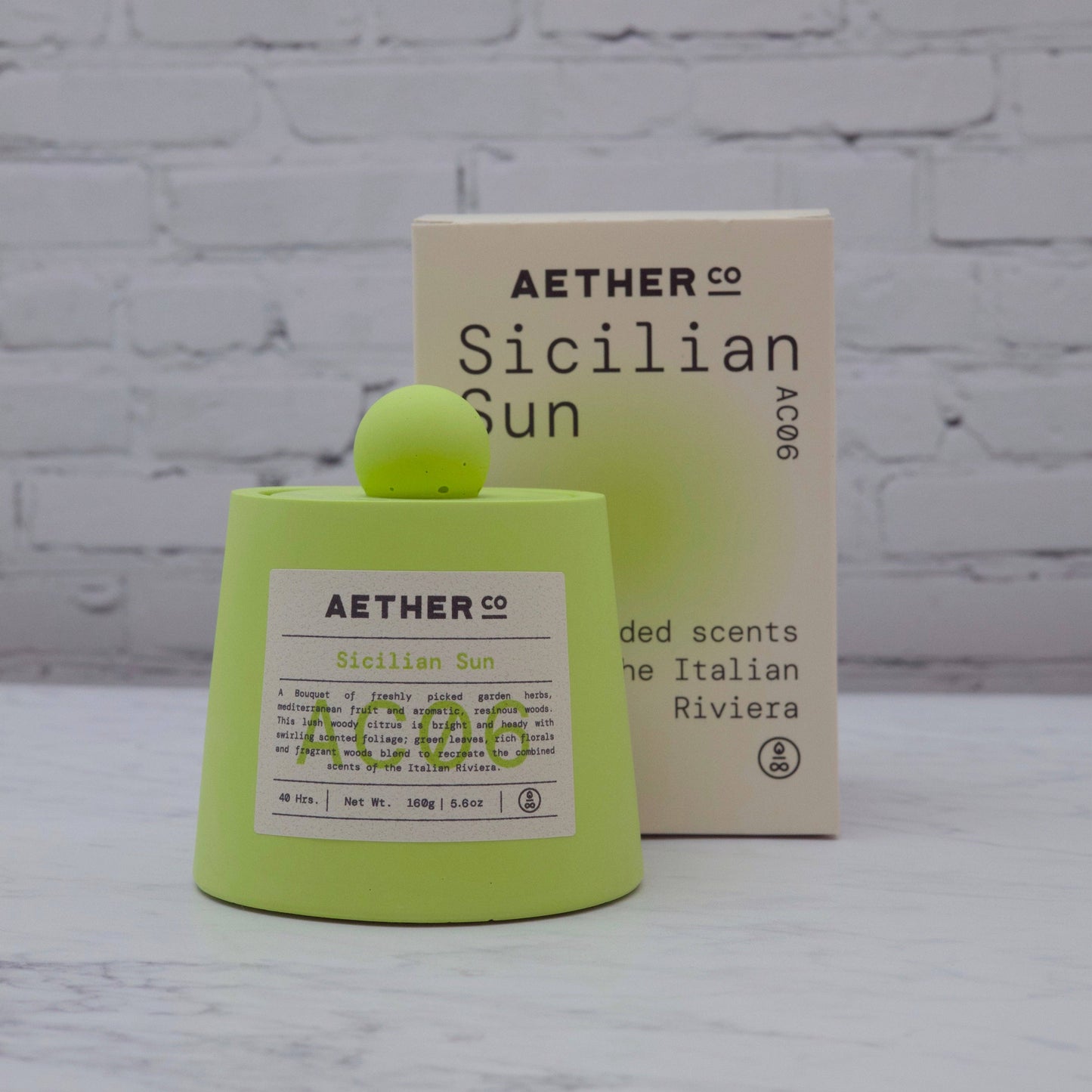 Sicilian Sun Candle 160g