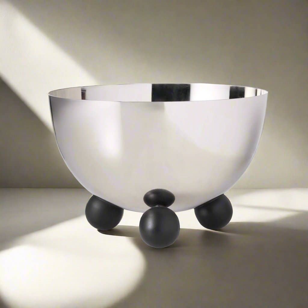 Temari Black Footed Nut Bowl