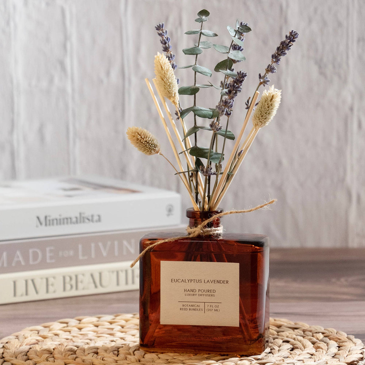 Eucalyptus Lavender Bouquet Reed Bundle Diffuser