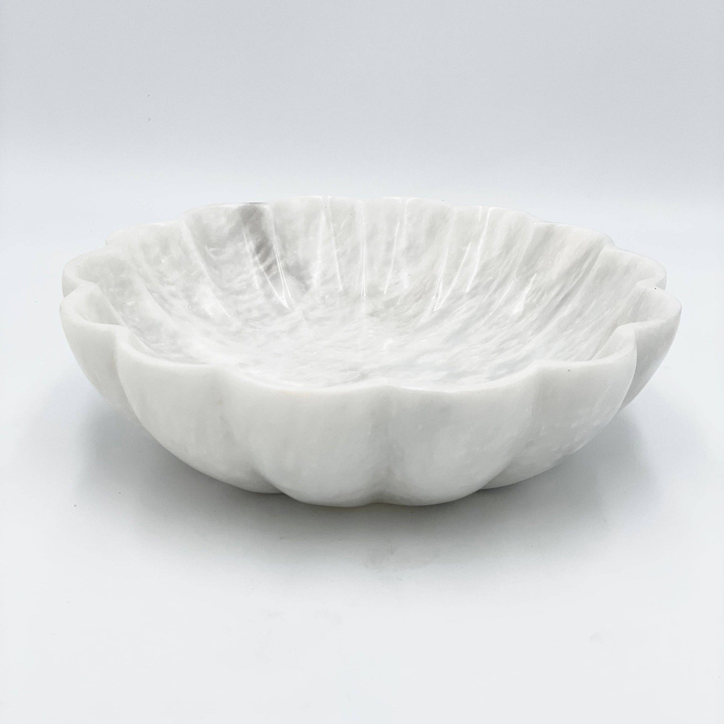 Hand-carved Bowl in Marble and Onyx: Multi-colored Onyx