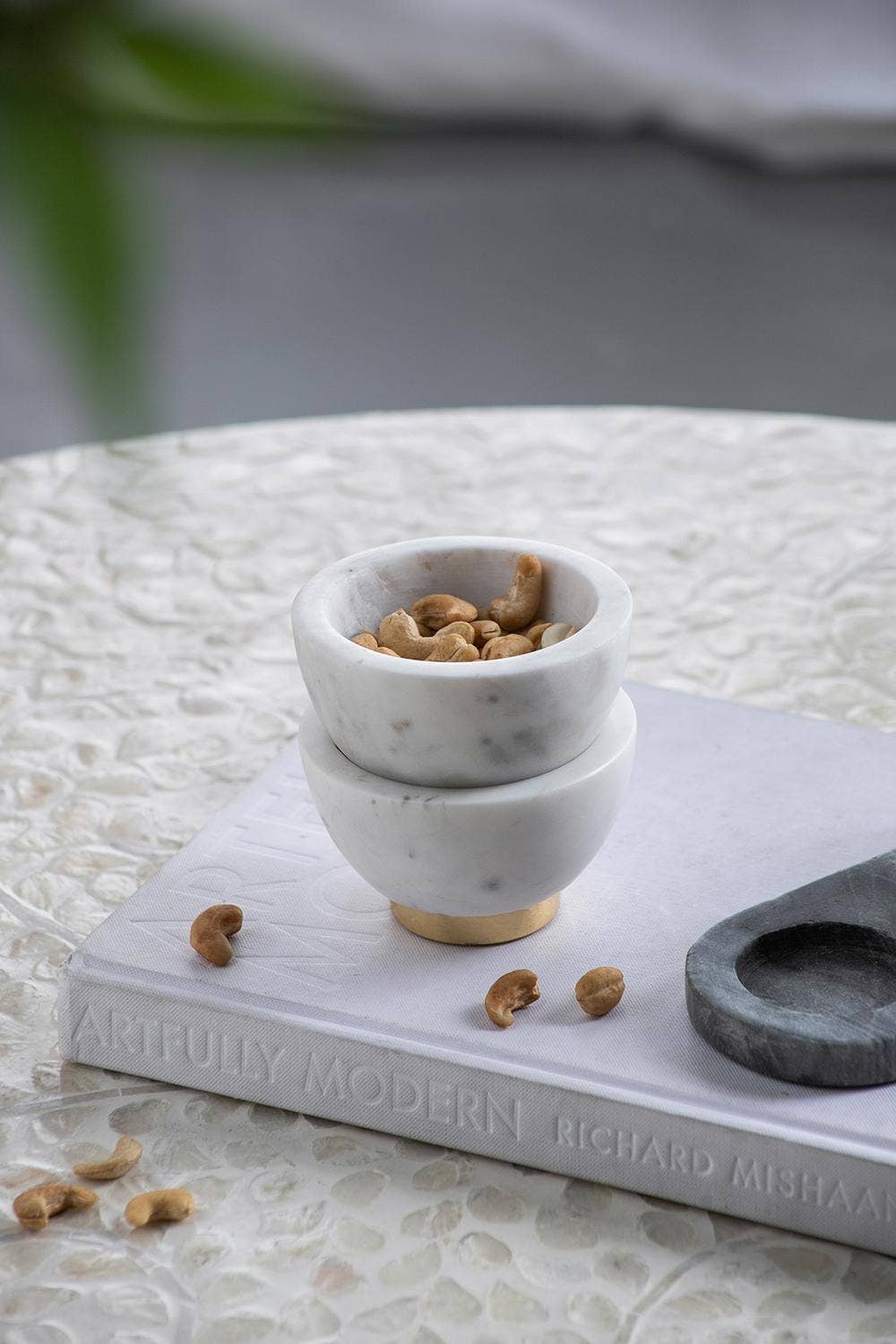 Set of /2 Marble Bowls