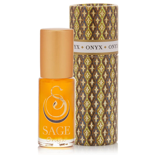 Onyx Gemstone Perfume Oil Concentrate Roll-On- 1/8 oz: Onyx Gemstone Perfume Oil  - 1/8 oz Roll-On