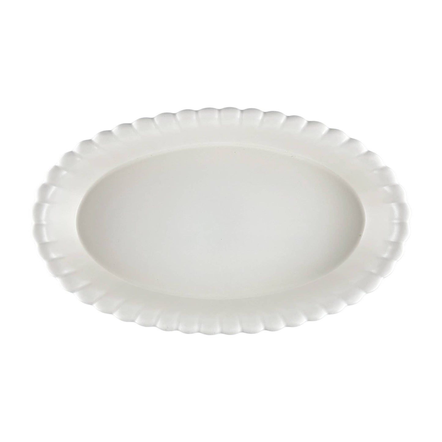 Lafayette Oval Baker in Pearl White