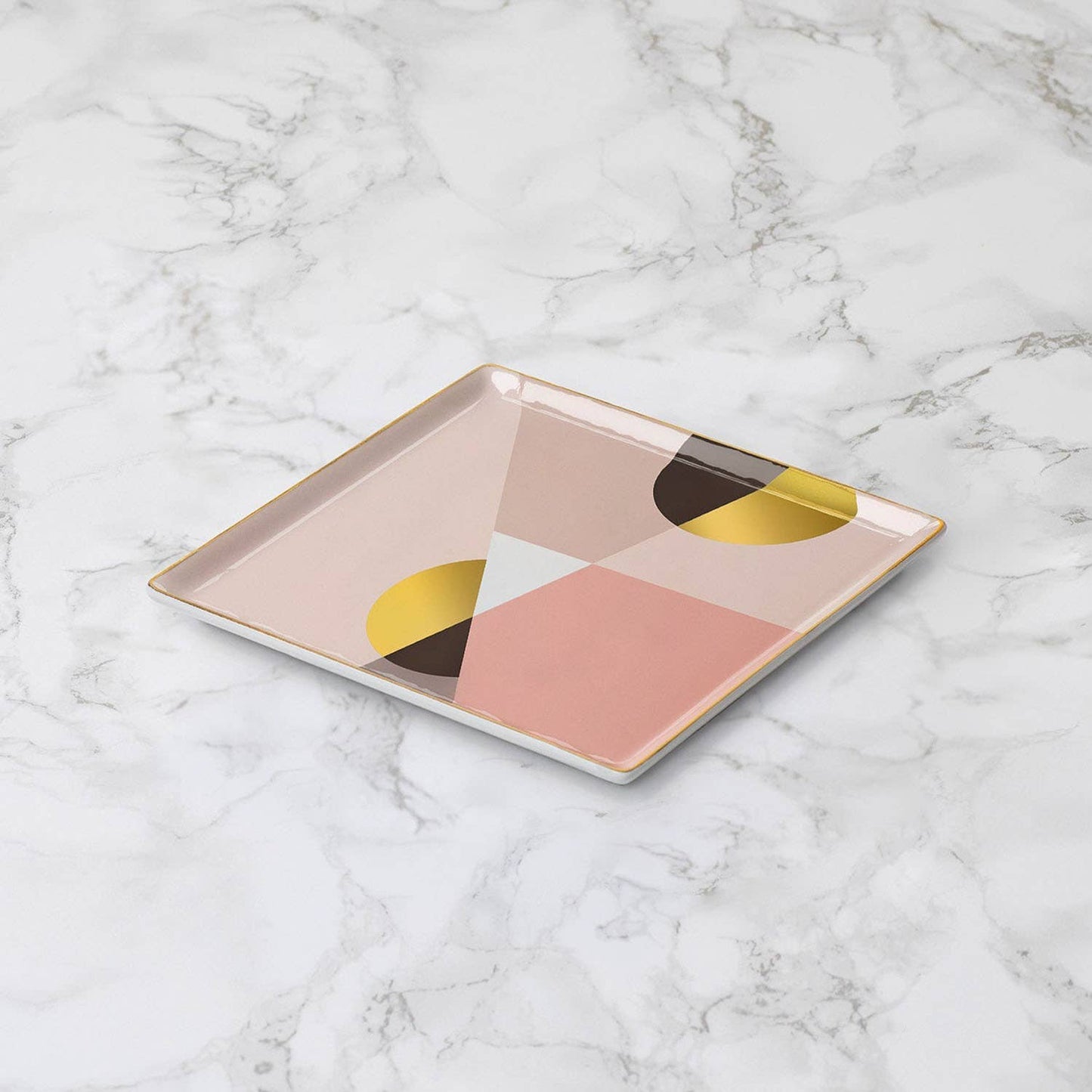 OCTAEVO Siena Ceramic Tray: Pink