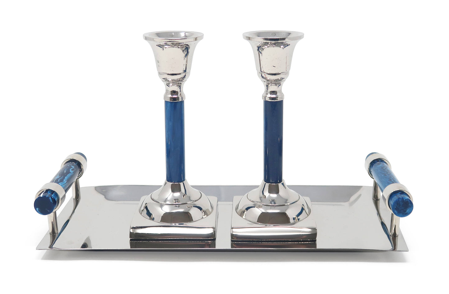 Candlestick Set with Tray (Available in Multiple Colors)