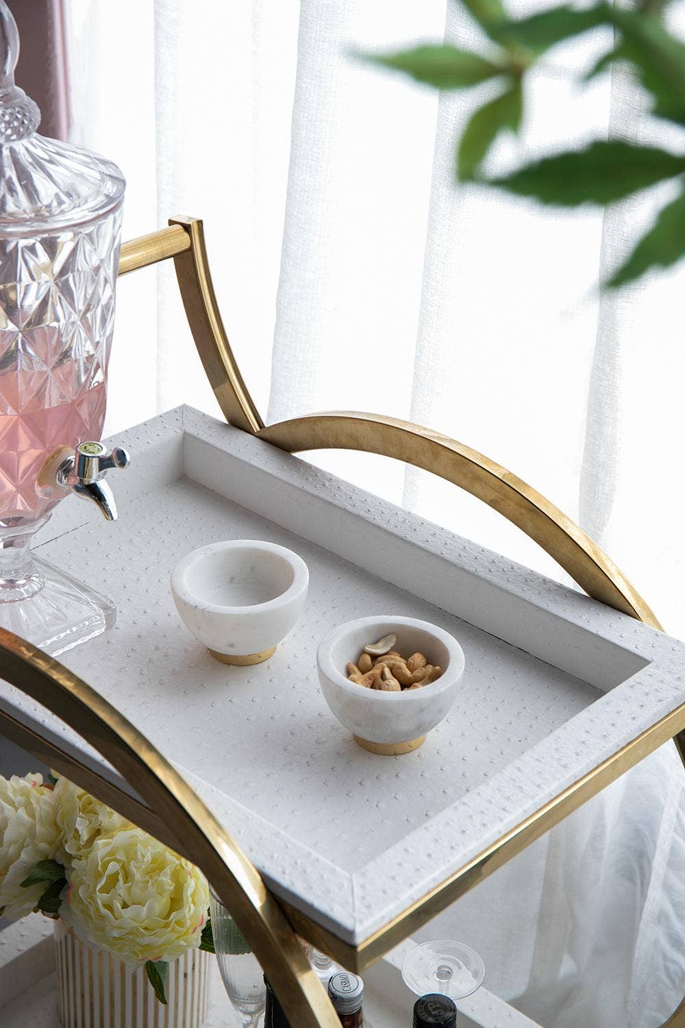 Set of /2 Marble Bowls