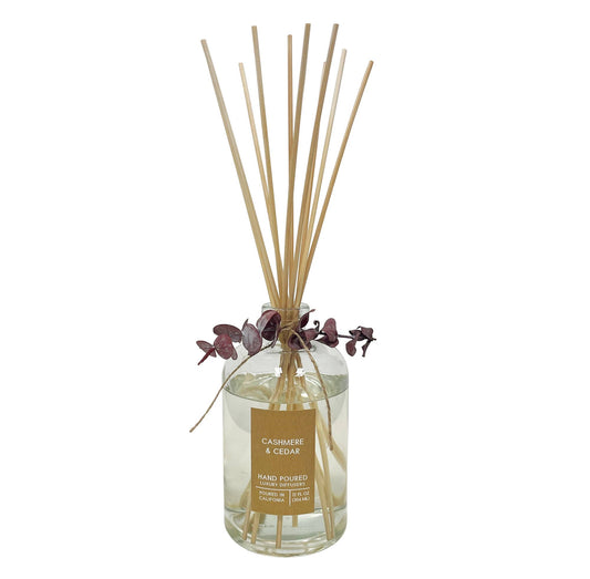 Cashmere & Cedar Botanical Tie Reed Diffuser