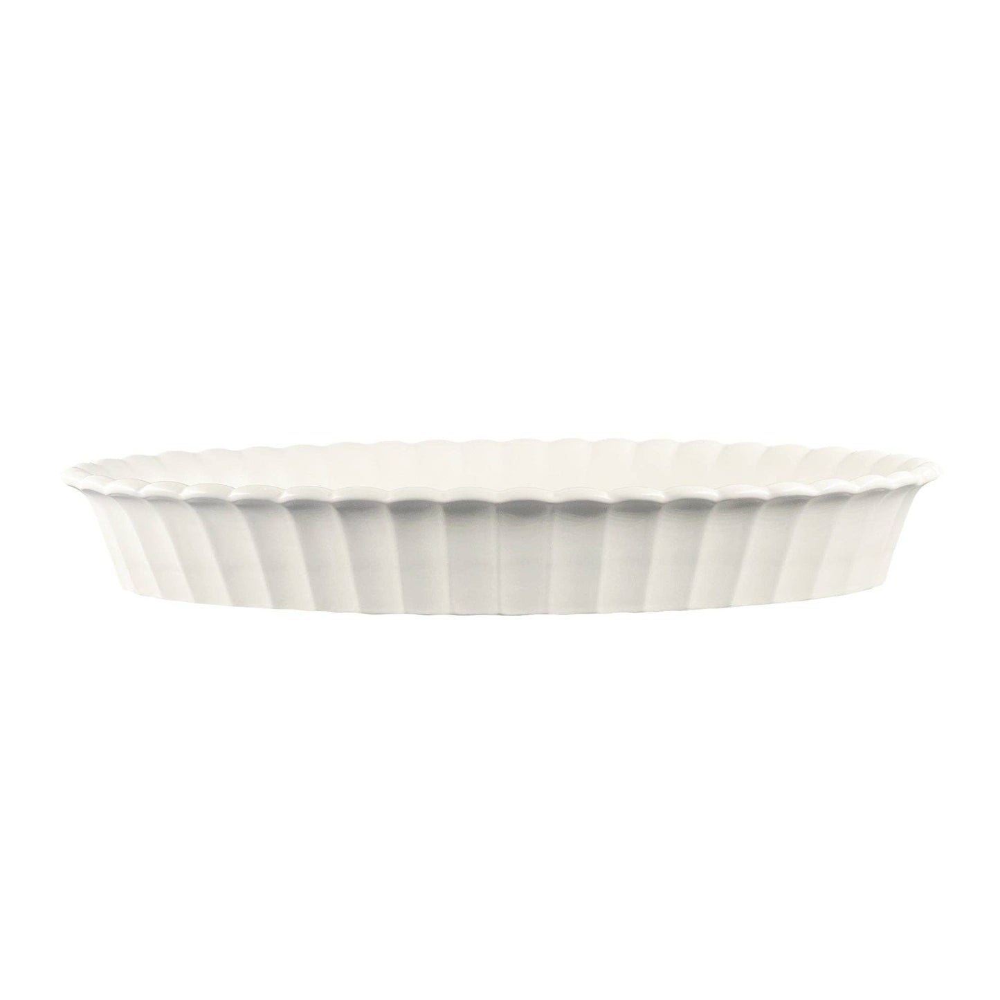 Lafayette Oval Baker in Pearl White