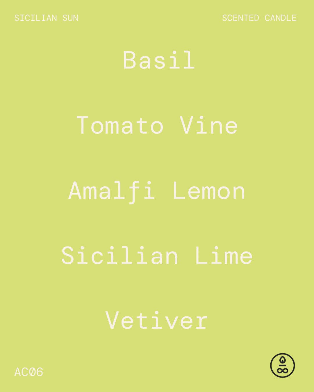 Sicilian Sun Candle 160g