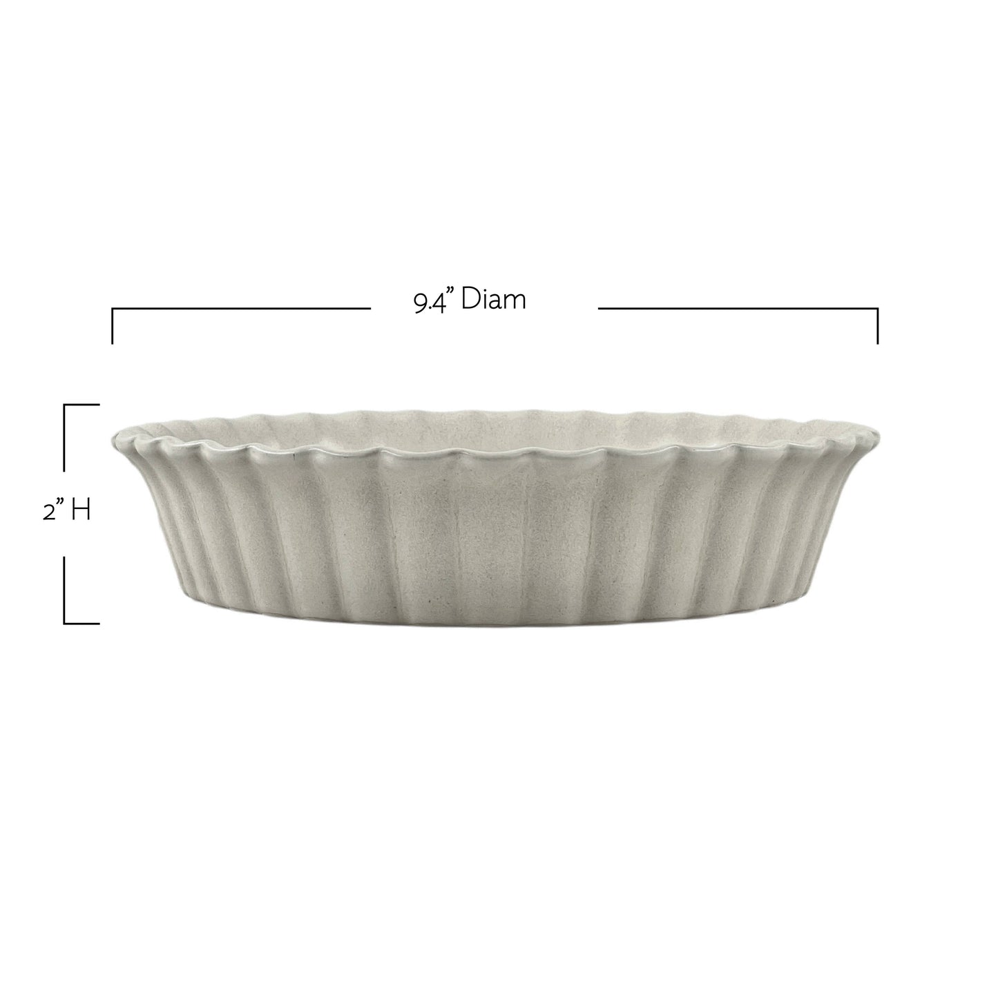 Lafayette Round Noir Stoneware Baker
