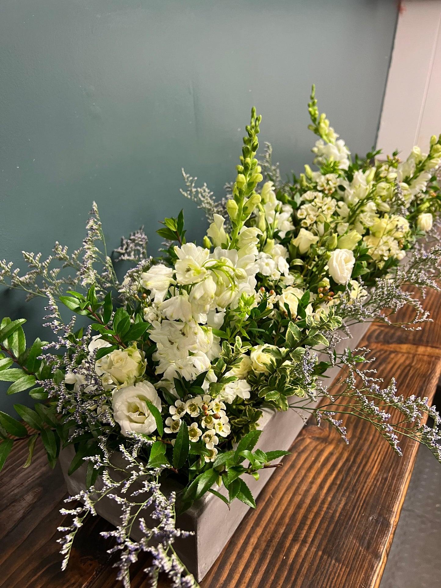 Simple Concrete Tablescape