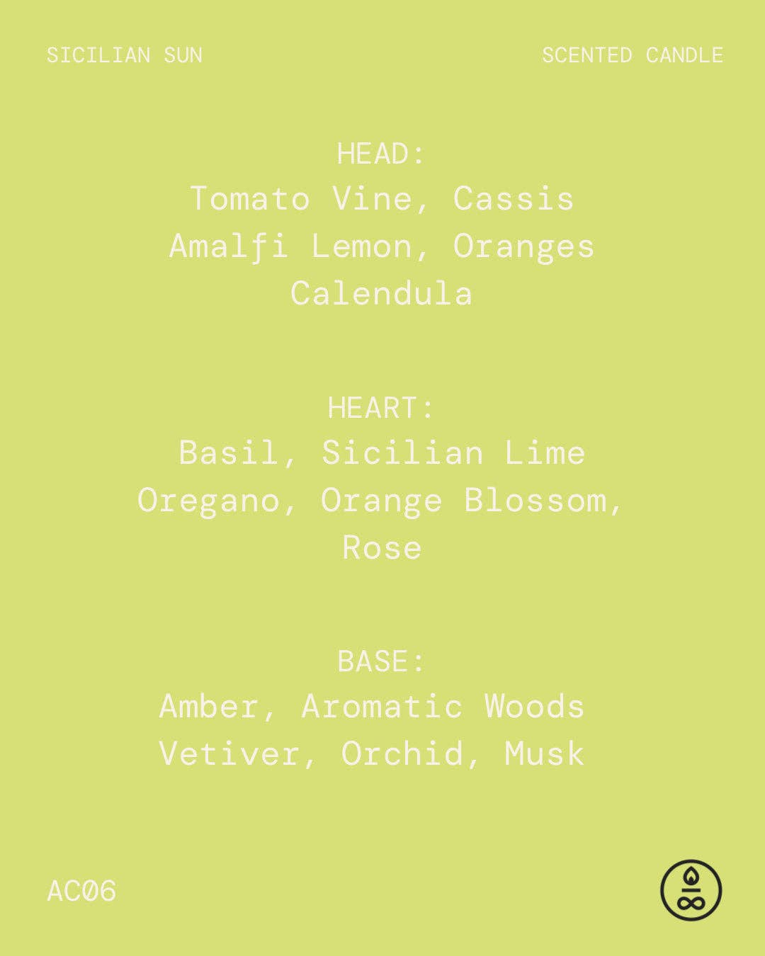 Sicilian Sun Candle 160g