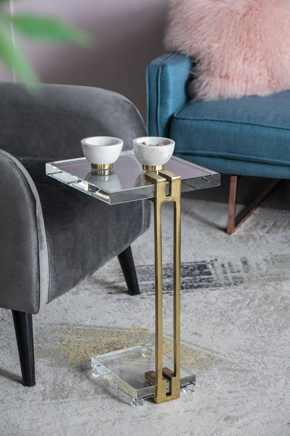 Set of /2 Marble Bowls