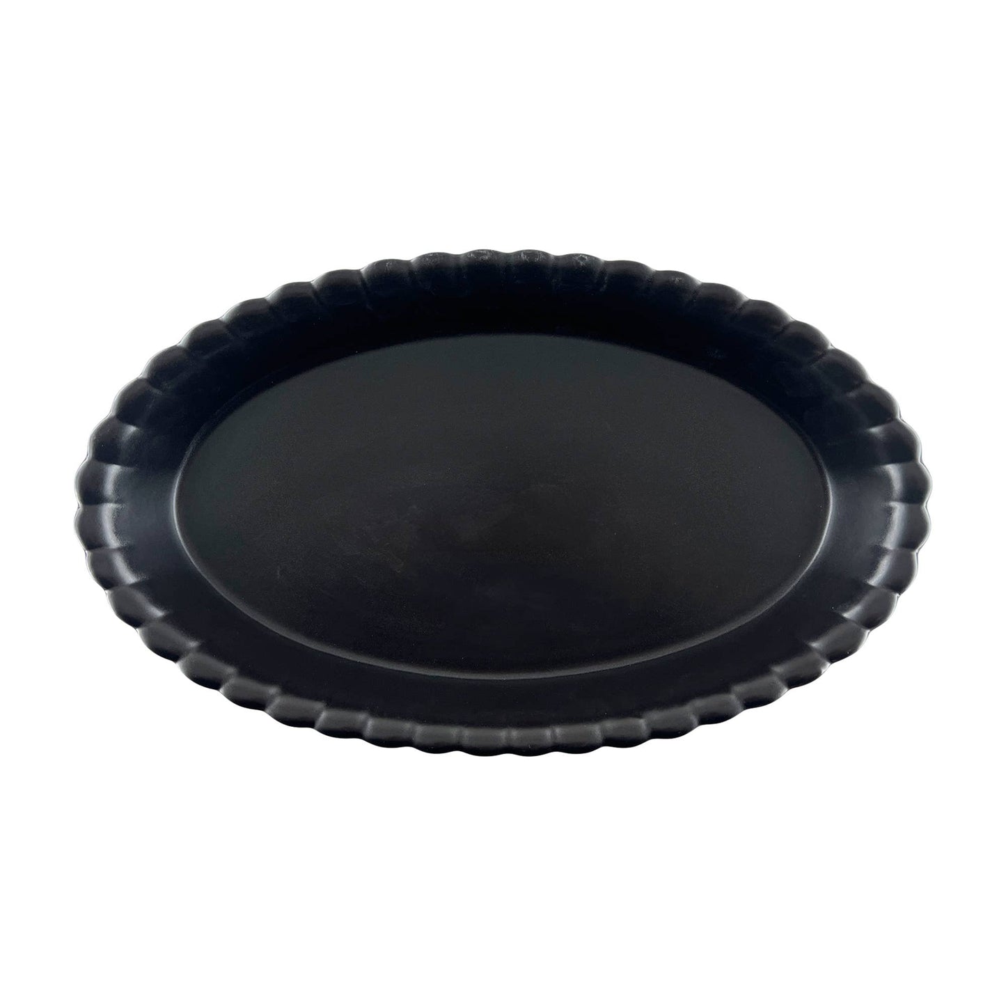 Lafayette Oval Noir Stoneware Baker