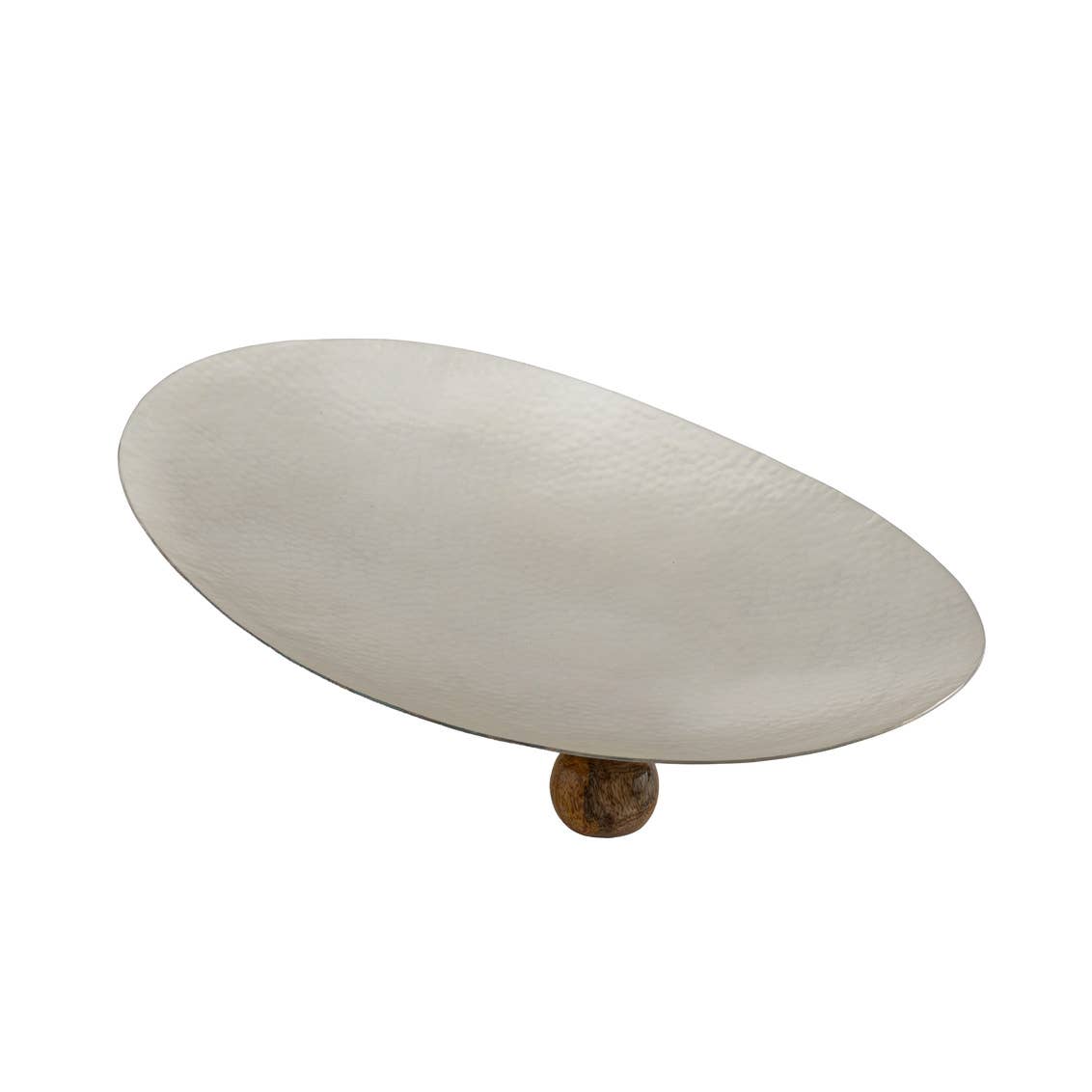 Hammered Silver Platter