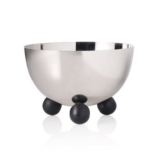 Temari Black Footed Nut Bowl