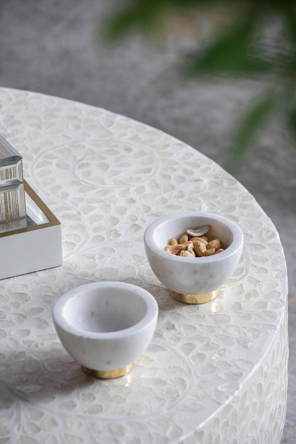 Set of /2 Marble Bowls