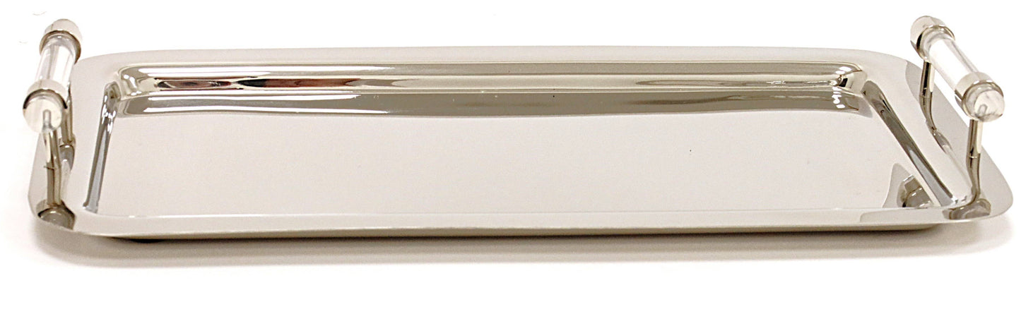 Rectangle Tray with Clear Handles