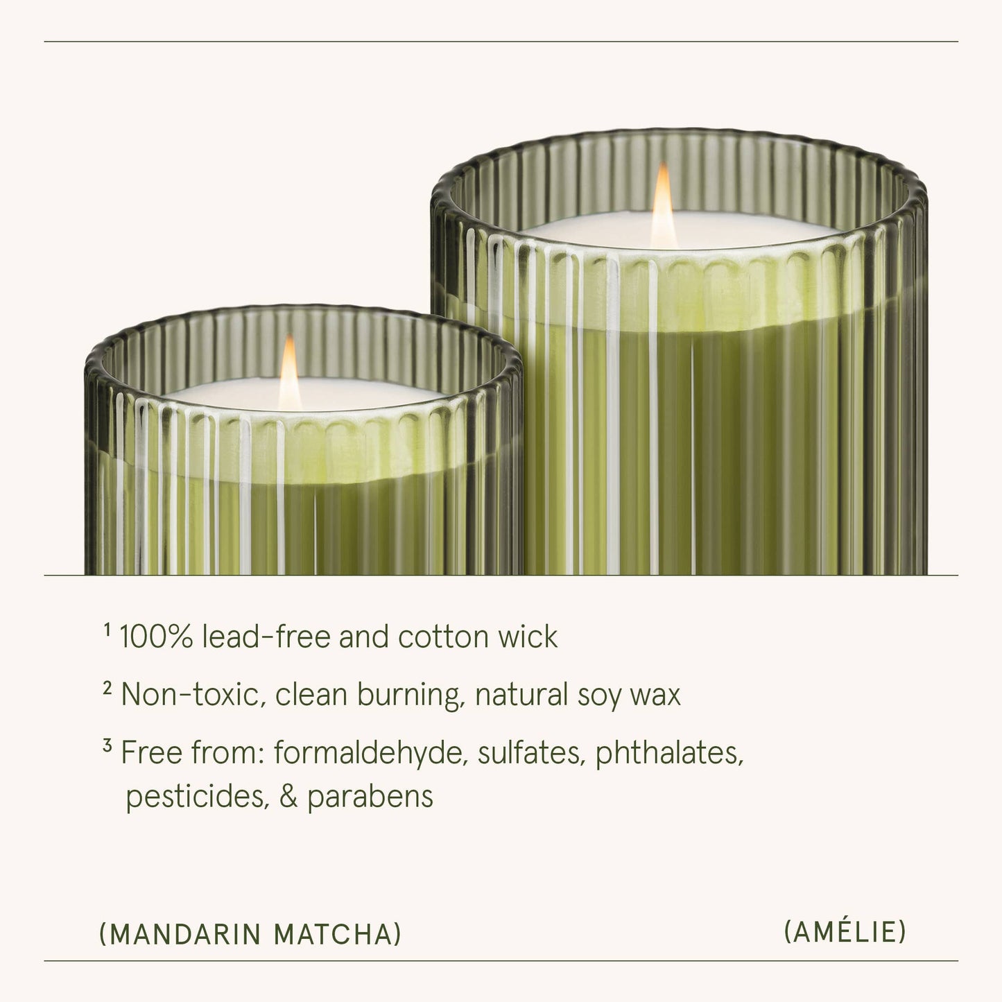 Amélie - Mandarin Matcha 7oz Candle