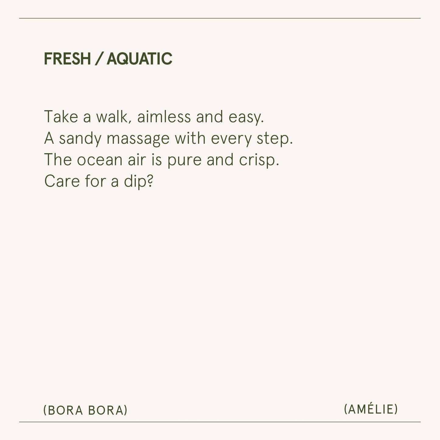 Scented Candle - Bora Bora - 7oz | La Jolie Muse