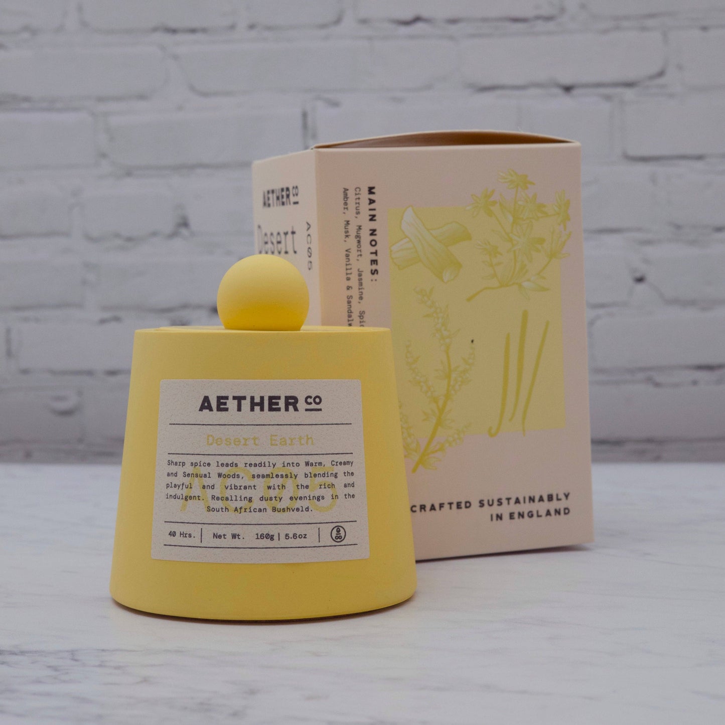 Desert Earth Candle 160g