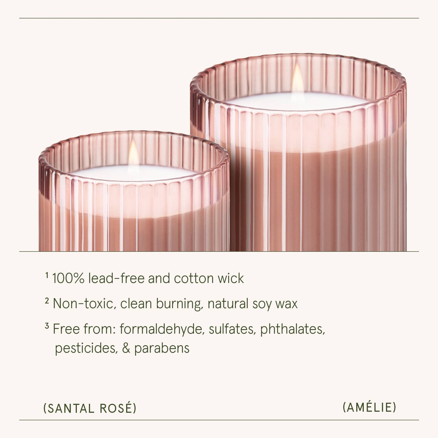 Amélie - Santal Rosé 7oz Candle