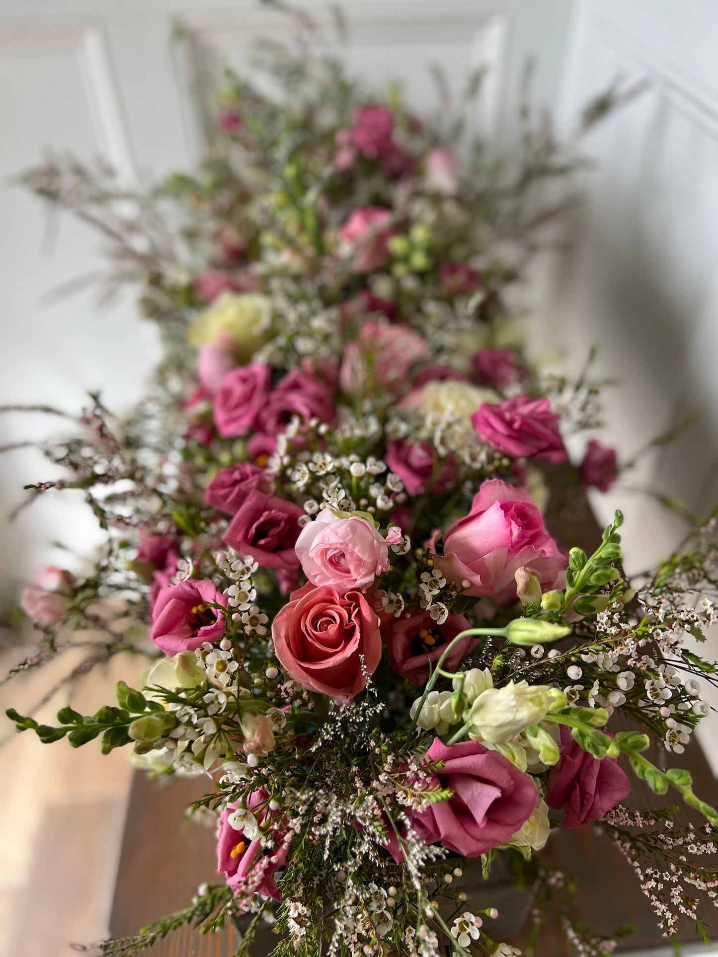 Lush Concrete Tablescape