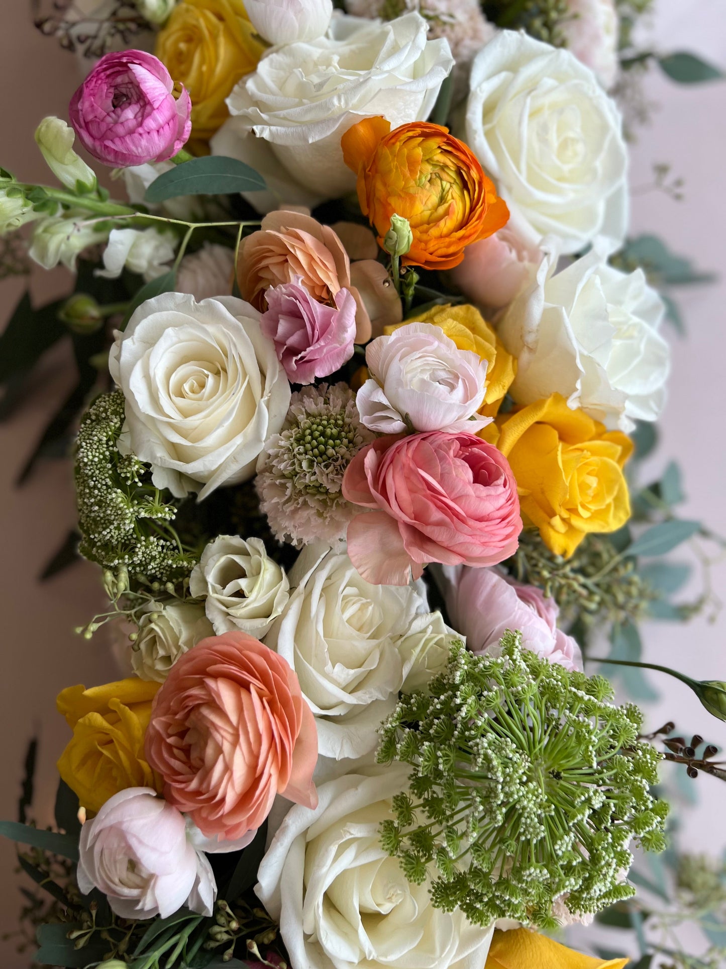 Lush Concrete Tablescape